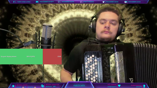 Small Streamer KILLS Accordion