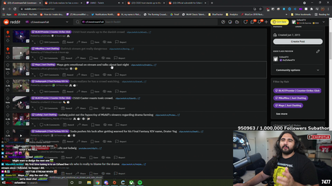 Esfand's response to Maya being upset