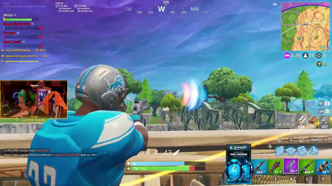 Ninja gets a little upset after being killed