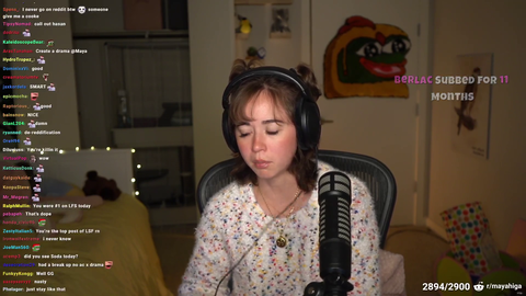 Maya finds her clip on LSF