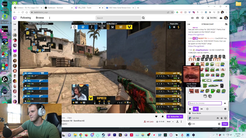 Streamer shows how broken Elevated Chat is for advertising on big streams