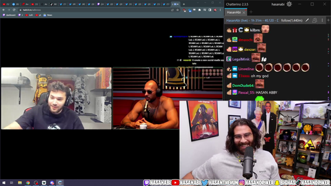 Andrew Tate pretends he doesn't know Hasan