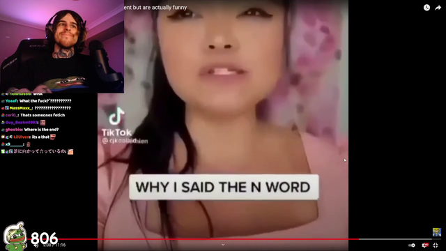 Streamer says there's nothing wrong with saying it