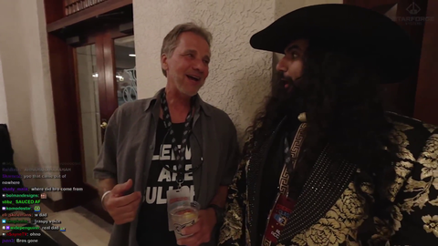 Esfand wholesome moment with Marisha's Dad