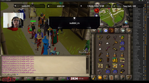 Soulja Boy 30 Hours into playing OSRS