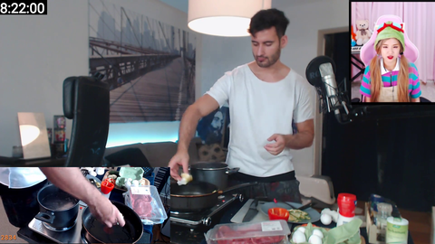 Nymn flirts with a korean streamer