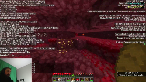 Forsen gets a perfect nether