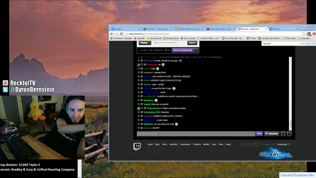 Reckful on people donating to him