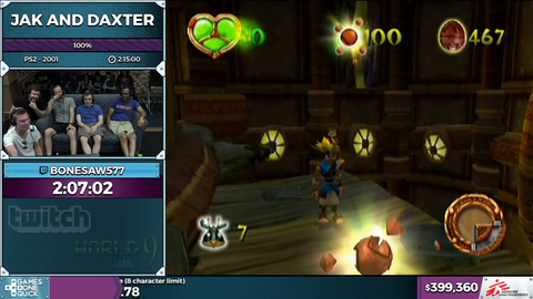 Shoutouts to the best GDQ run that got Bonesaw banned