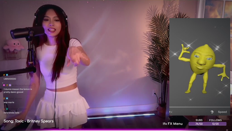 Minavae - Lemon VS streamer girl (magnetic dance)