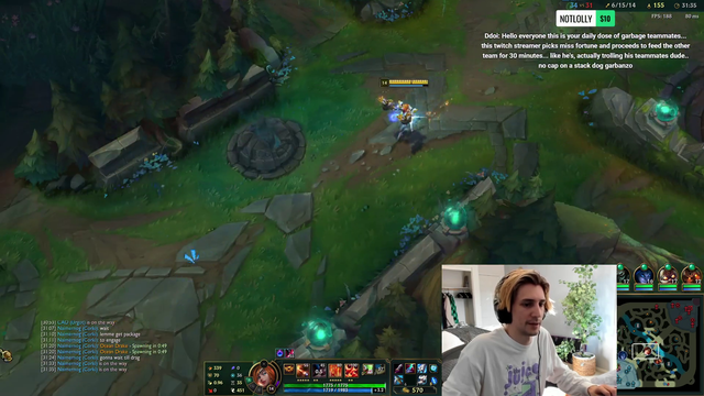 xQc On your Daily Dose of internet