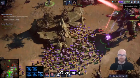 uThermal summons a mega emperor - ZeroSpace RTS