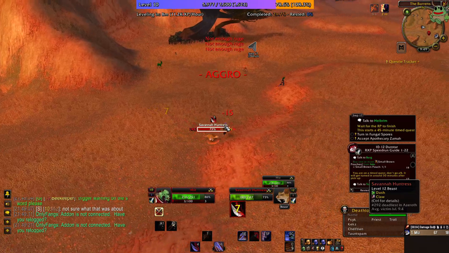 Miz dies again at level 10