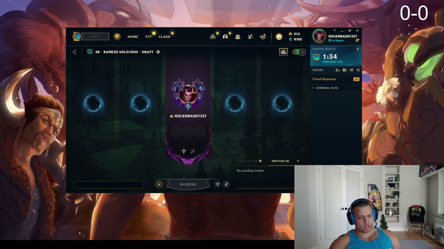 Tyler1 on the Twitch Rivals event