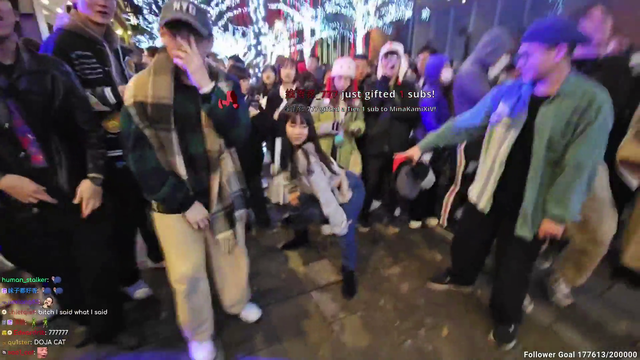 Skilled Taiwanese break dancers
