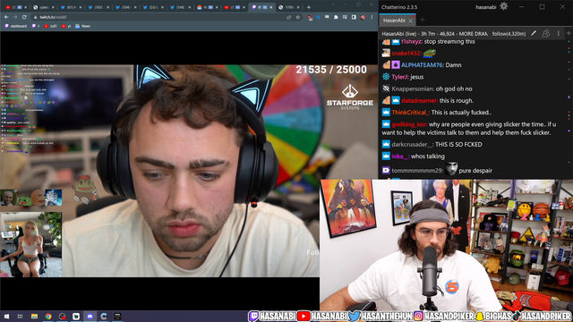 Woman that Sliker took money from breaks down on stream