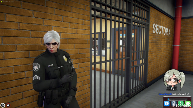 Sgt Angel badly tries to defend her fail RP, doesn't seem to know how to use two hands at the same time...