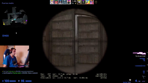 tense with an insane ace