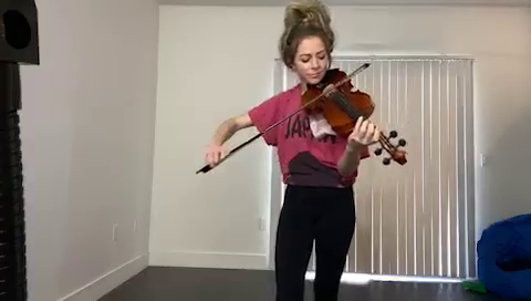 Lindsey Stirling is casually streaming for charity