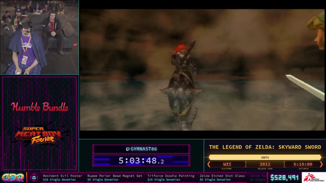 Gymnast86 defeats last boss blindfolded - GamesDoneQuick