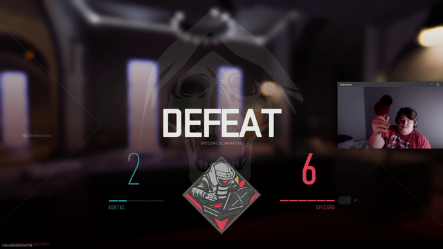 Jesse finishes a game of COD