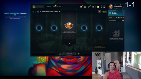 Tyler1 receives a donation