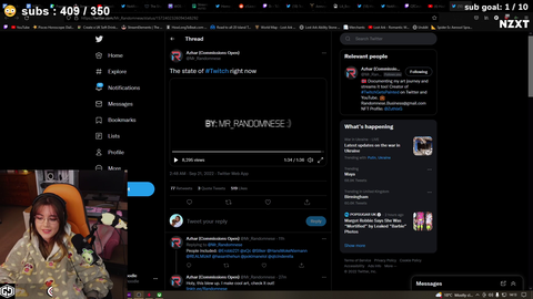 (More Context) PooperNoodle said Mizkif's joke was BEFORE her story came out