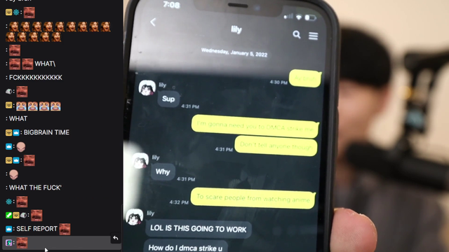 toast reveals he dmca'd himself to see peoples reaction