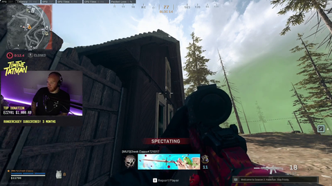 Warzone cheater that killed Tim gets banned live