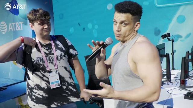 Tyler1 meets a big fan