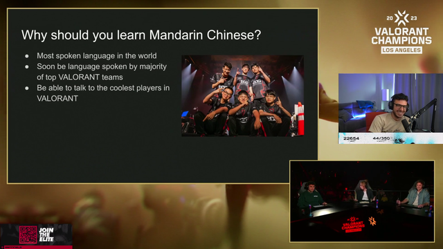 Riot trying to teach people chinese