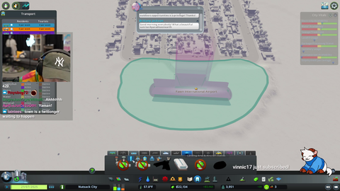 Schlatt's city gets struck by a meteor OMEGALUL