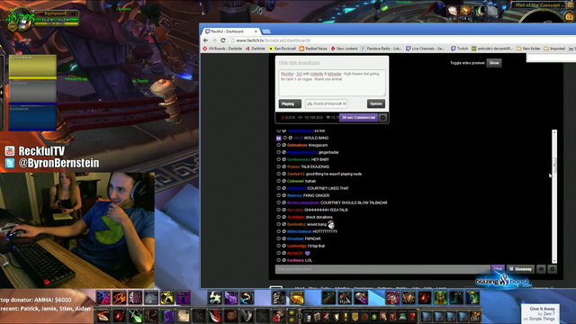 "I play forever, I hope" Reckful 2013 (@reckful is playing old VODS right now)