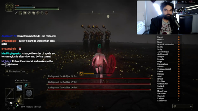 Twitch Streamer Beats the game with 5X ELDEN RING BOSSES MOD