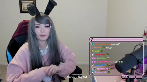 Emiru roast herself