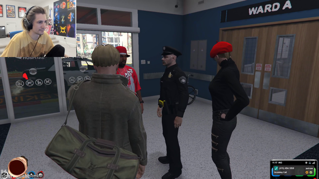 50 cent realizes hes talking to a cop