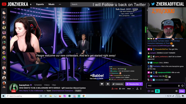 Kaceytron sides with Jon Zherka and takes shots at Destiny