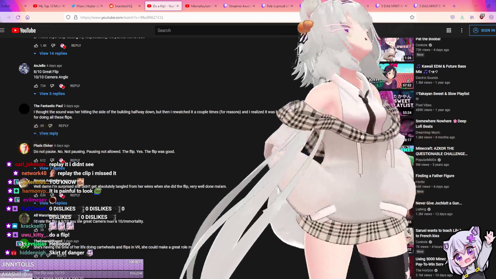 Filian found out something about her viewer