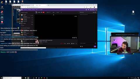 Destiny bans a dude for making him drop his sandwich PepeLaugh