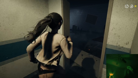 Aris tries out a new Resident Evil kinda game