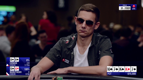 PokerStars caster notices spam in the chat