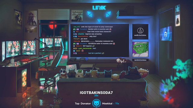 Lirik says some people are acting really weird about his Bayvon RP character