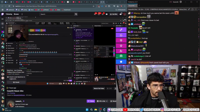 Hasan wants to collab with CaseOh