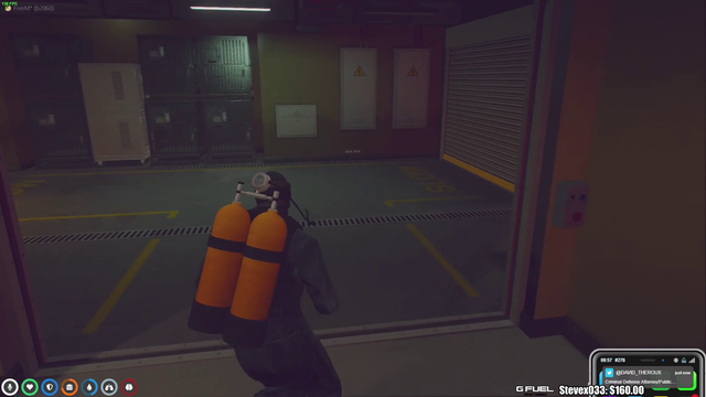 Summit fears his character Charles will get the 9s after failed bank robbery