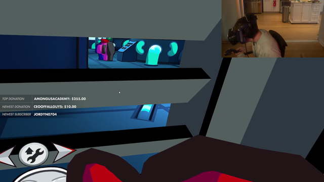 insane snipe in among us vr