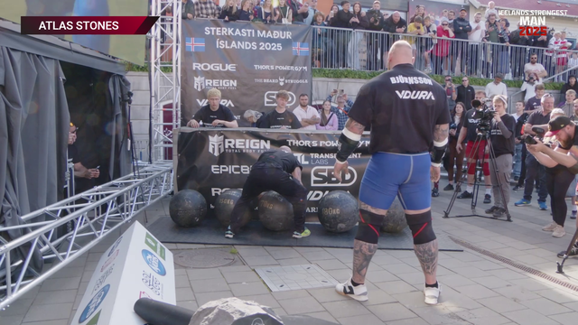 Hafþór "The Mountain" Björnsson wins 12th Iceland’s Strongest Man title