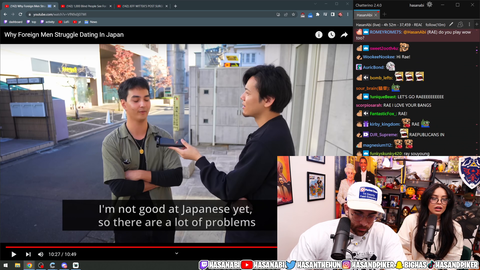 rae's mom opens hasan's stream