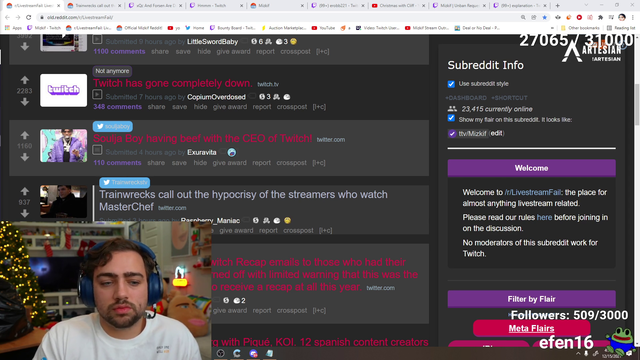 Mizkif calls out TrainwrecksTv