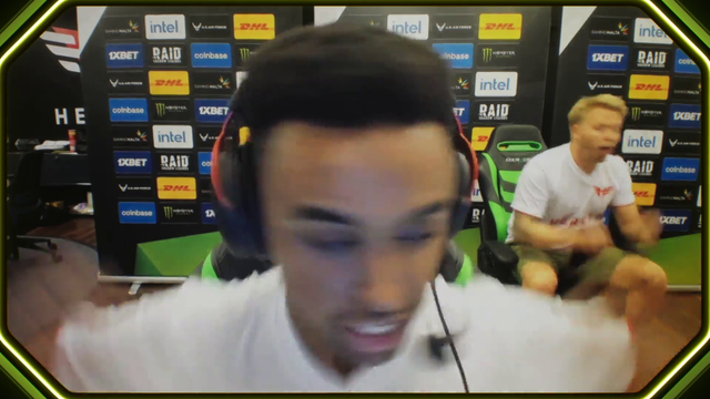 CSGO pro got a little too hyped after his teammate clutches a 1v5
