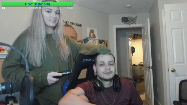 Eric shaves his eyebrows